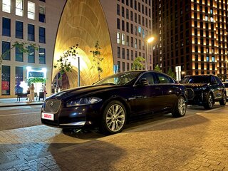2012 Jaguar XF I Рестайлинг, коричневый, 1380000 рублей, вид 2