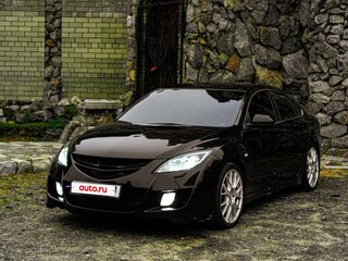 2008 Mazda 6 II (GH), фиолетовый, 750000 рублей, вид 2