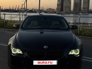 2003 BMW 6 серии 645i II (E63/E64), чёрный, 1280000 рублей, вид 3