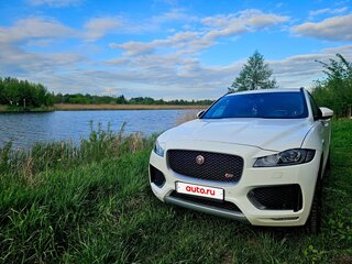 2016 Jaguar F-Pace I, белый, 1999999 рублей, вид 2