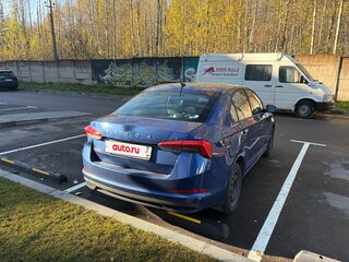2021 Skoda Rapid II, синий, 1300000 рублей, вид 5