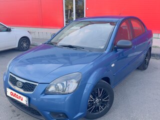 2011 Kia Rio II Рестайлинг, синий, 465000 рублей, вид 1