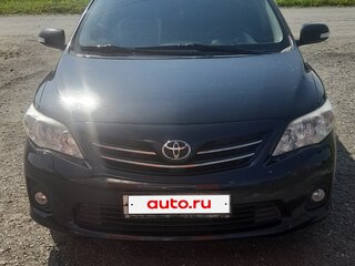 2011 Toyota Corolla X (E140, E150) Рестайлинг, чёрный, 1160000 рублей, вид 3