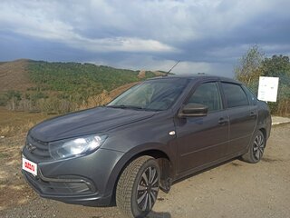 2018 Lada (ВАЗ) Granta I, серый, 550000 рублей, вид 1