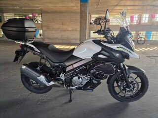 2018 Suzuki V-Strom DL 650, белый, 750000 рублей, вид 4