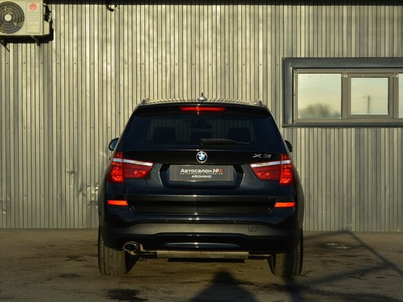 2017 BMW X3 20i xDrive II (F25) Рестайлинг, чёрный, 2459888 рублей - вид 7