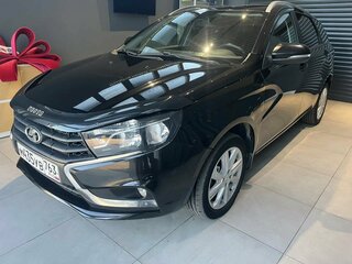 2021 Lada (ВАЗ) Vesta SW I, чёрный, 1047000 рублей, вид 1