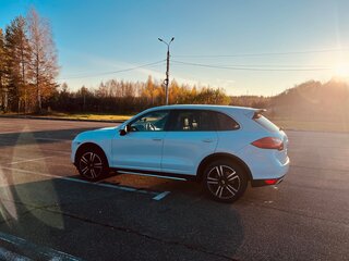 2014 Porsche Cayenne Diesel II (958), белый, 3888000 рублей, вид 4
