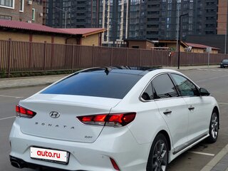 2018 Hyundai Sonata VII (LF) Рестайлинг, белый, 1790000 рублей, вид 5
