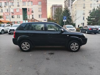 2008 Hyundai Tucson I, чёрный, 450000 рублей, вид 4
