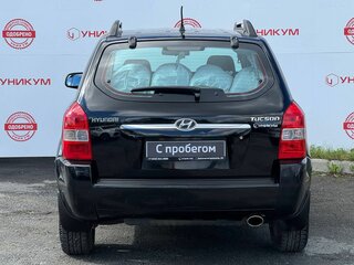 2007 Hyundai Tucson I, чёрный, 599000 рублей, вид 4