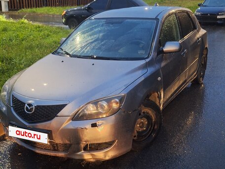 2004 Mazda 3 I (BK), серый, 160000 рублей, вид 2