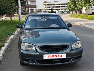 2005 Hyundai Accent ТагАЗ II, серый, 385000 рублей, вид 4