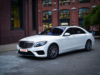 2015 Mercedes-Benz S-Класс AMG 63 AMG Long III (W222, C217), белый, 4500000 рублей, вид 1