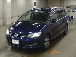 2021 Volkswagen Sharan II Рестайлинг, синий, 1200000 рублей, вид 1