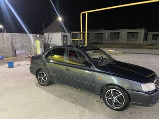 2008 Hyundai Accent ТагАЗ II, серый, 330000 рублей, вид 2