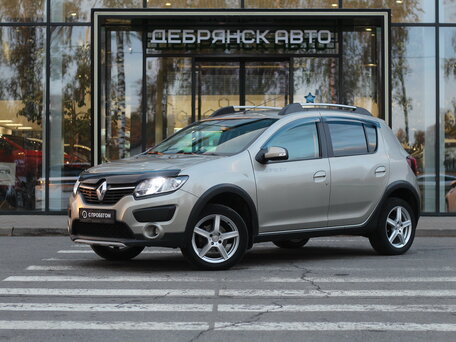 2016 Renault Sandero Stepway II, бежевый, 930000 рублей, вид 1