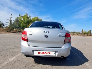 2016 Lada (ВАЗ) Granta I, серебристый, 280000 рублей, вид 4