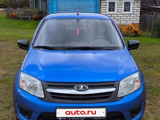 2017 Lada (ВАЗ) Granta I, синий, 590000 рублей, вид 1
