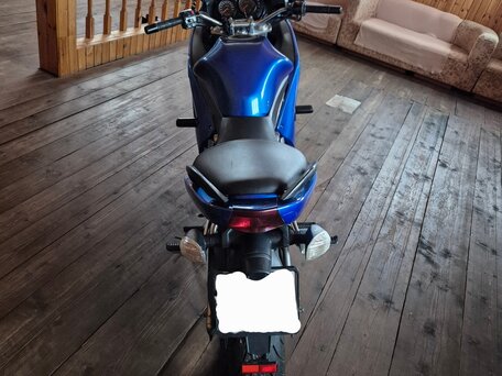 2007 Kawasaki ER-6F (Ninja 650R), синий, 350000 рублей, вид 4