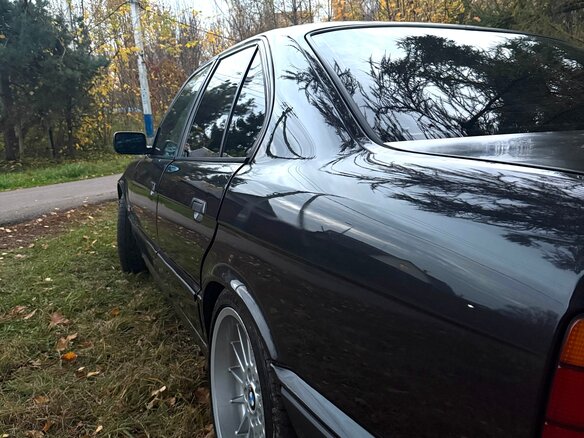 1992 BMW 5 серии 520i III (E34), чёрный, 700000 рублей - вид 17
