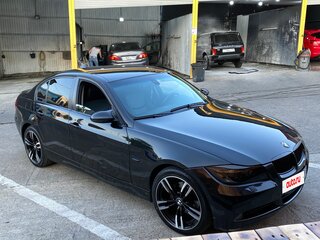 2008 BMW 3 серии 320i V (E90/E91/E92/E93), чёрный, 750000 рублей, вид 3