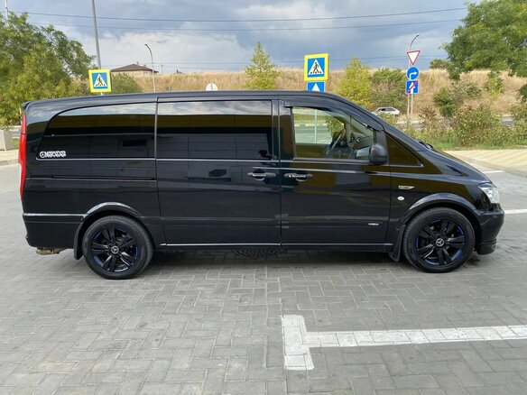 2013 Mercedes-Benz Vito 113 CDI L1 II (W639) Рестайлинг, чёрный, 2050000 рублей - вид 5