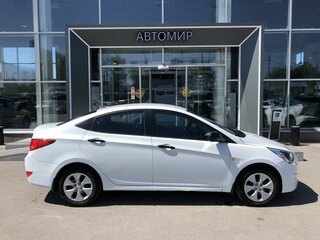 2014 Hyundai Solaris I Рестайлинг, белый, 1091000 рублей, вид 4