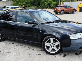 1999 Audi A6 II (C5), чёрный, 350000 рублей, вид 2