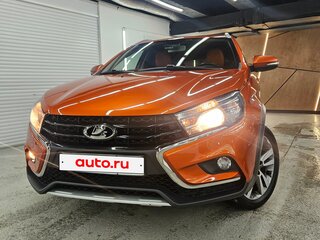2019 Lada (ВАЗ) Vesta SW I, оранжевый, 1190000 рублей, вид 2