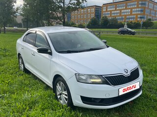 2017 Skoda Rapid I Рестайлинг, синий, 649999 рублей, вид 2
