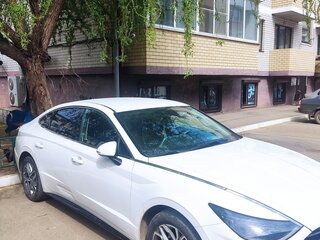 2019 Hyundai Sonata VIII (DN8), белый, 1550000 рублей, вид 4