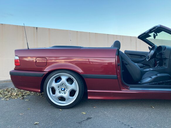 1995 BMW 3 серии 318i III (E36), пурпурный, 1550000 рублей - вид 21