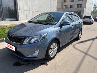 2014 Kia Rio 5-speed III, голубой, 870000 рублей, вид 1
