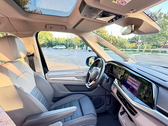 2025 Volkswagen Multivan Long T7, чёрный - вид 7