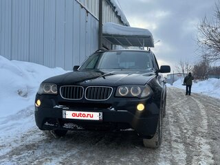 2007 BMW X3 25i I (E83) Рестайлинг, чёрный, 850000 рублей, вид 2