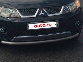 2007 Mitsubishi Outlander II, чёрный, 850000 рублей, вид 2
