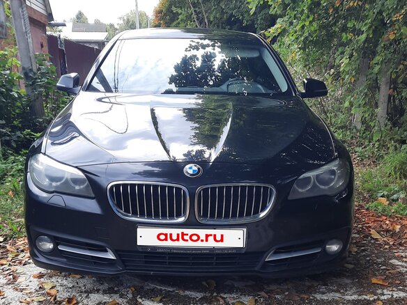 2015 BMW 5 серии 528i xDrive VI (F10/F11/F07) Рестайлинг, чёрный, 2090000 рублей