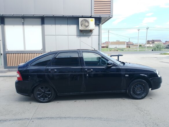 2012 Lada (ВАЗ) Priora I, чёрный, 320000 рублей - вид 5