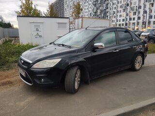 2008 Ford Focus II Рестайлинг, чёрный, 499900 рублей, вид 1