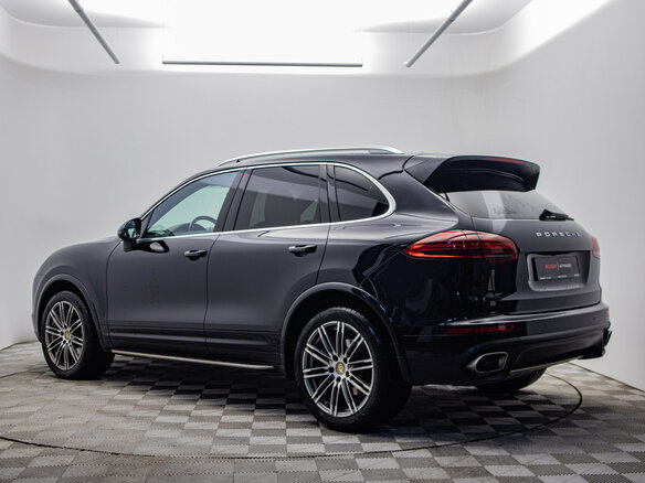 2015 Porsche Cayenne Diesel II Рестайлинг (958), чёрный - вид 6