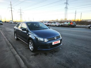 2012 Volkswagen Polo V, синий, 495000 рублей, вид 4