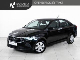 2021 Volkswagen Polo VI, чёрный, 1548000 рублей, вид 1
