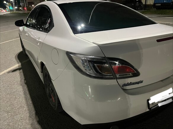 2008 Mazda 6 II (GH), белый, 810000 рублей - вид 6