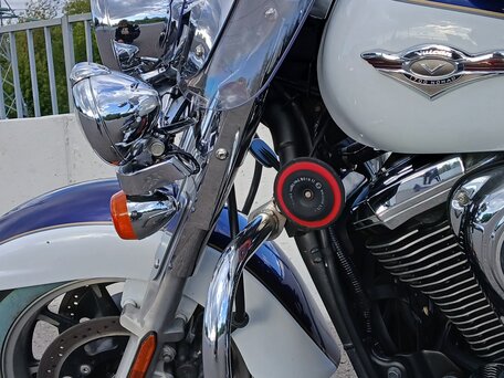 2013 Kawasaki VN1700 Vulcan, синий, 630000 рублей, вид 5