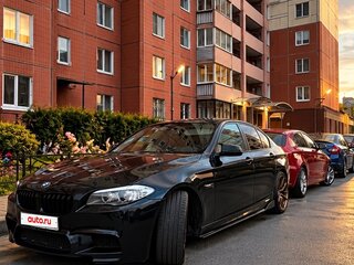 2013 BMW 5 серии 520i VI (F10/F11/F07), чёрный, 1999999 рублей, вид 5