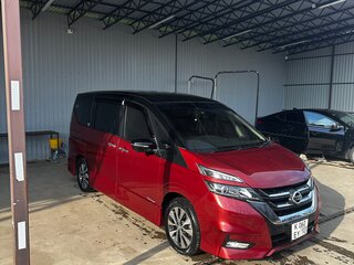 2017 Nissan Serena S-Hybrid V (C27), красный, 1500000 рублей, вид 3
