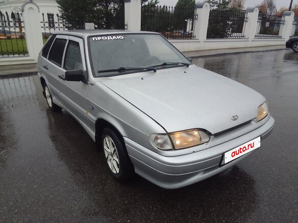 2007 Lada (ВАЗ) 2114, серебристый, 170000 рублей - вид 3