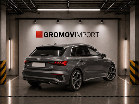 2022 Audi A3 Sportback 35 TFSI IV (8Y), серый, 2140000 рублей, вид 4