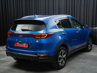 2019 Kia Sportage IV Рестайлинг, синий, 2049000 рублей, вид 4